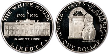 1992-W $1 White House PR69DCAM