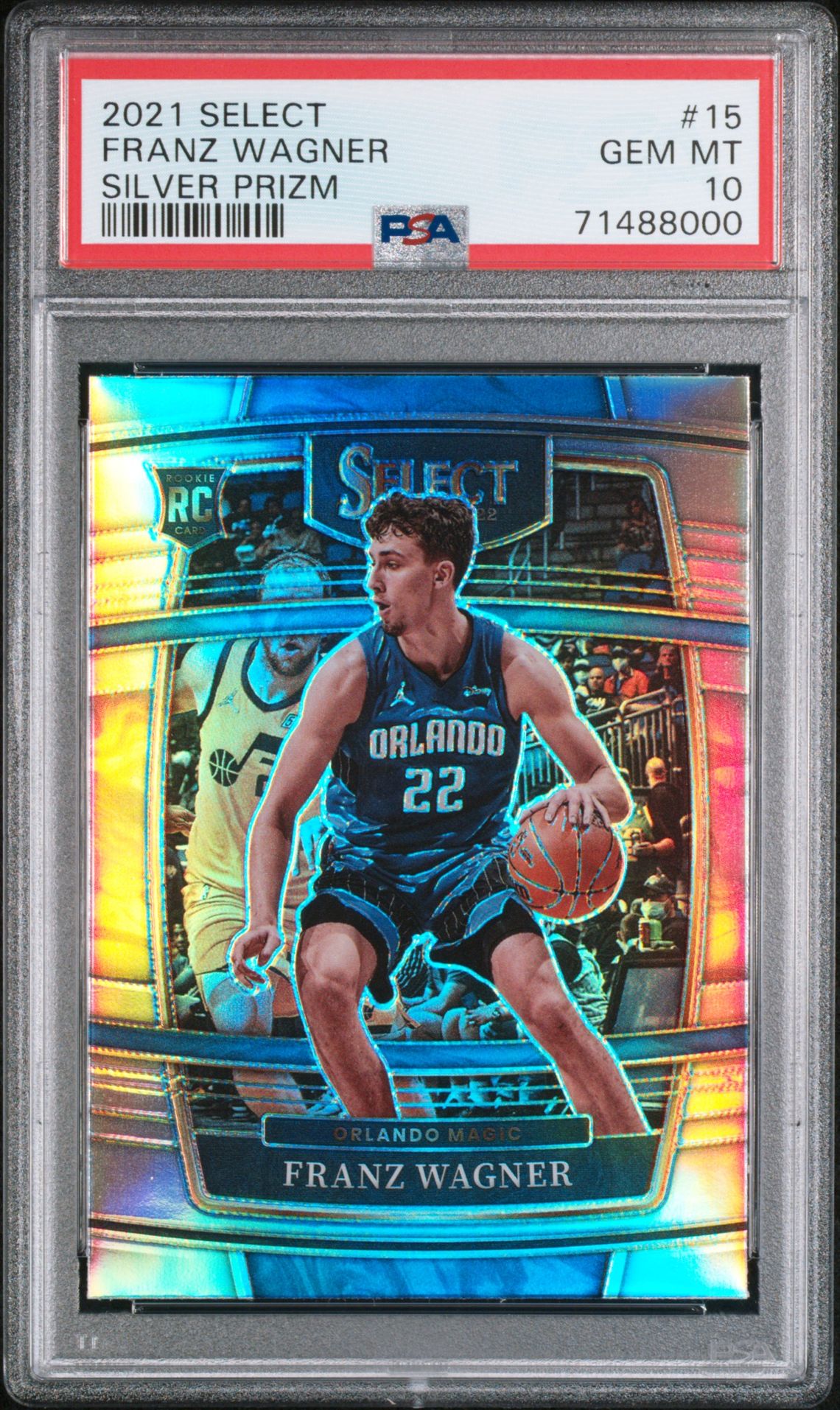 2021 Panini PANINI SELECT Silver #15 Franz Wagner front