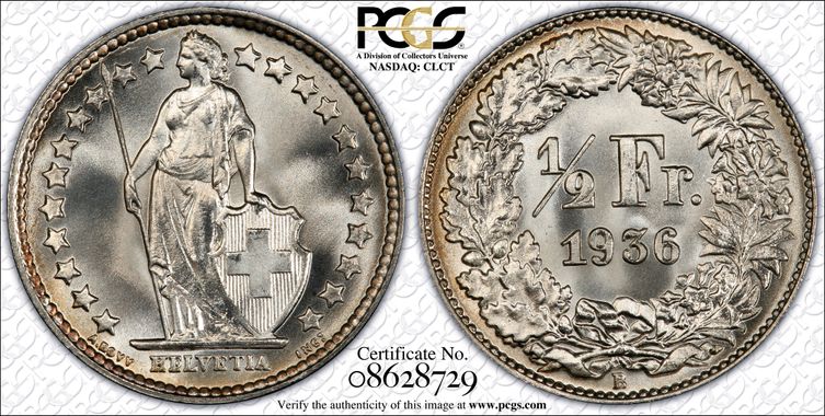 Cert 08628729 - Coin Image