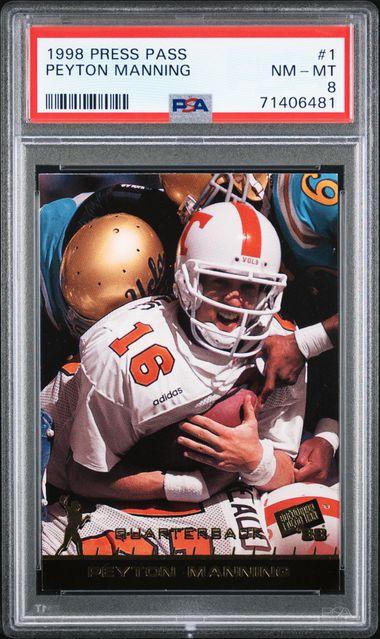 2019 Panini Immaculate Collection Triple Jersey Tag #11 Peyton