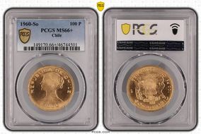 1960-So 100 P MS66+