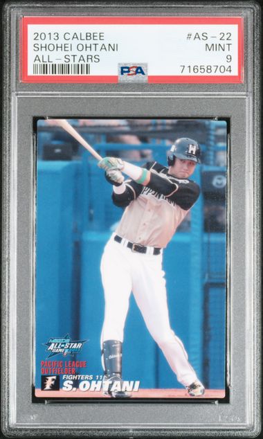 2013 Calbee #AS-22 Shohei Ohtani front
