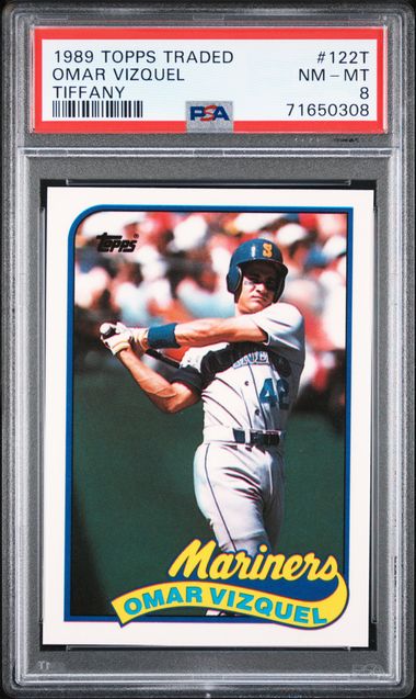 1989 Topps TOPPS TRADED #122T Omar Vizquel front