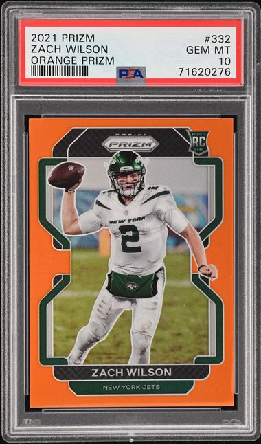 Zach Wilson New York Jets Panini America 2021 NFL Draft Instant