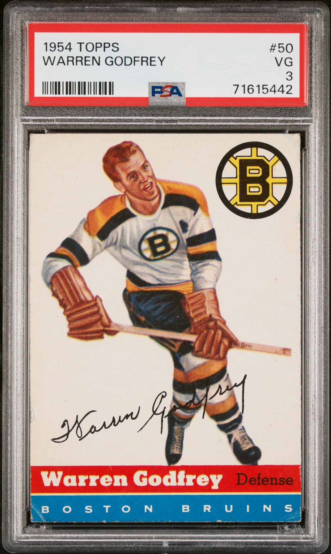 1954 Topps TOPPS #50 Warren Godfrey front