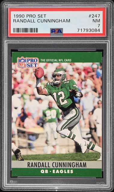 Sold at Auction: 1998 DONRUSS #65 RANDALL CUNNINGHAM CARD