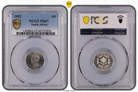 1952 6D KM-36.2  Ag PR67