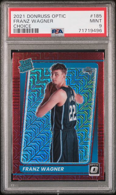 2021 Panini PANINI DONRUSS OPTIC Orange #185 Franz Wagner front