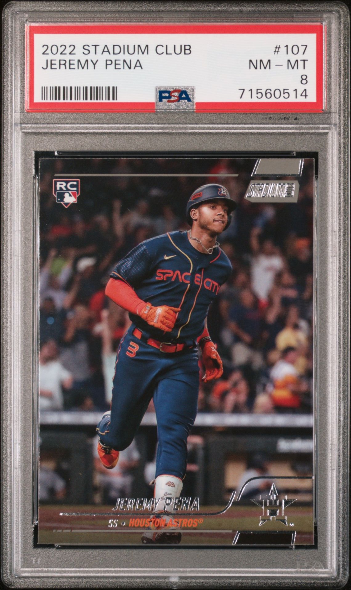 2022 Topps TOPPS STADIUM CLUB #107 Jeremy Pena front