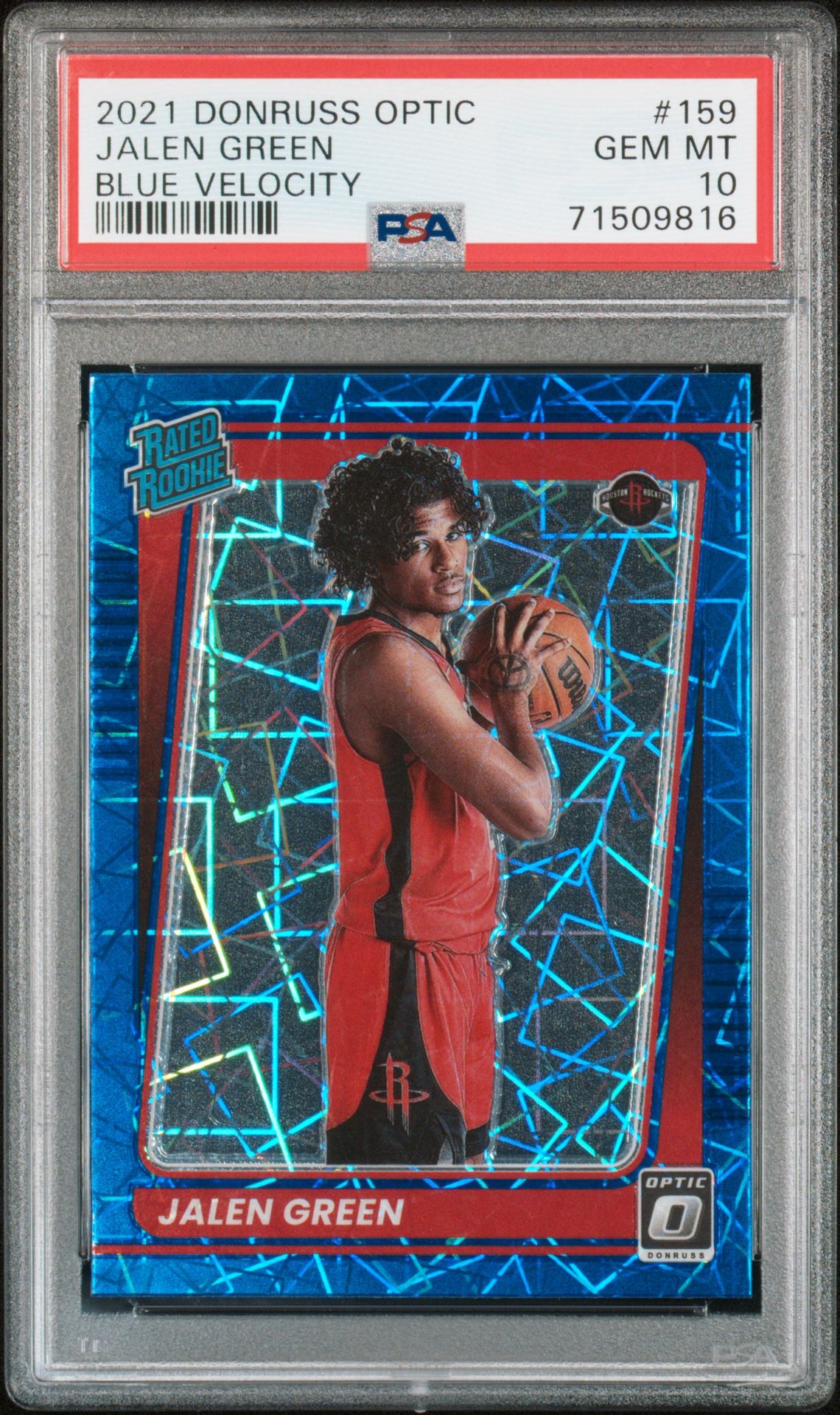 2021 Panini PANINI DONRUSS OPTIC TARGET BOX SET #159 Jalen Green front