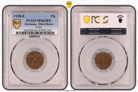 1938-E Pfg J-361 MS63BN