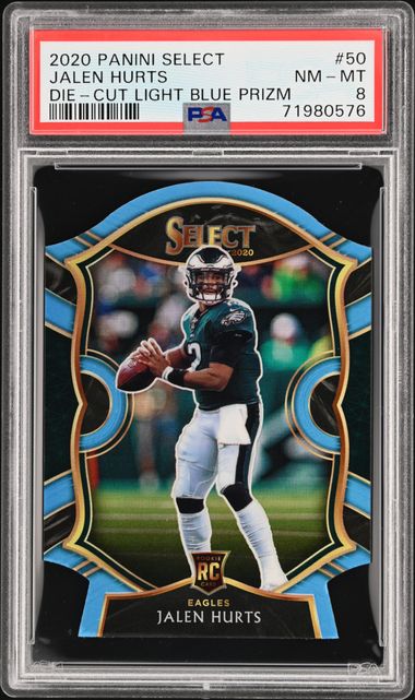 Jalen Hurts Philadelphia Eagles Rookie Card Select 2020 No.50