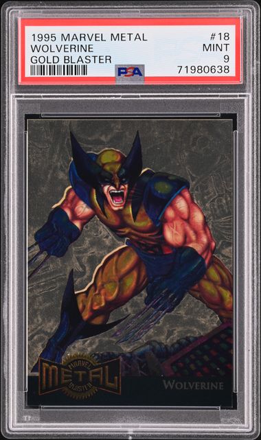 1995 Marvel メタル ハルク ゴールド ブラスター - トレーディングカード