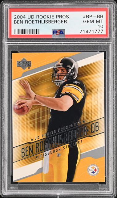 2004 Upper Deck Rookie Prospects #RP-BR Ben Roethlisberger Rookie