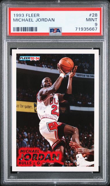 93 94 michael jordan fleer