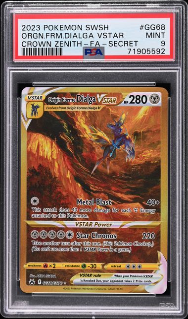 2023 Pokemon Sword & Shield Crown Zenith Full Art #GG55 Regigigas VSTAR -  PSA GEM MT 10 on Goldin Auctions