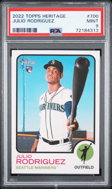 Julio Rodriguez 2022 Topps Series One Rookie Card #330