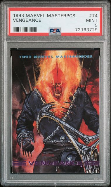1993 Marvel Marvel Masterpieces #74 Vengeance front