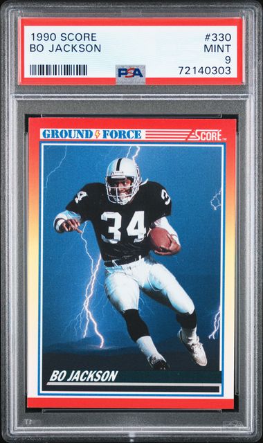 1990 Score Young Superstars #15 Deion Sanders PSA 9 on Goldin Marketplace