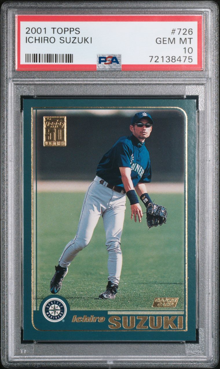 1996 TAKARA BLUE WAVE イチロー #51 GEM MT 10
