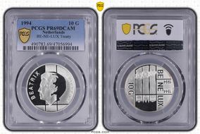 1994 10 G BE-NE-LUX Treaty KM-216  Ag PR69DCAM