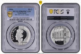1994 10 G BE-NE-LUX Treaty KM-216  Ag PR69DCAM