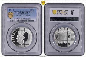 1994 10 G BE-NE-LUX Treaty KM-216  Ag PR69DCAM