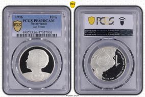 1996 10 G Jan Steen KM-223  Ag PR69DCAM