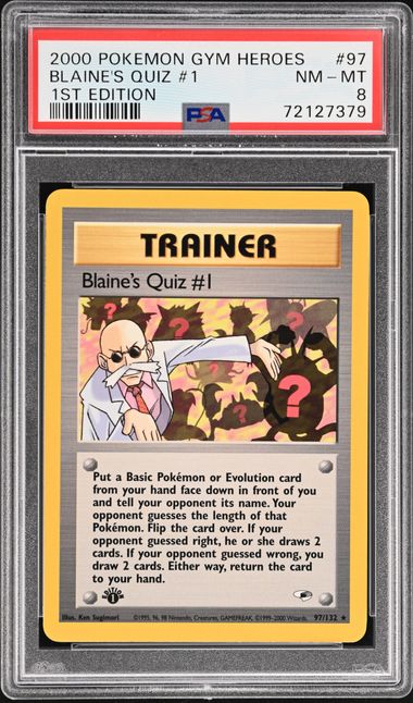 Blaine's Kangaskhan - Gym Heroes - Pokemon