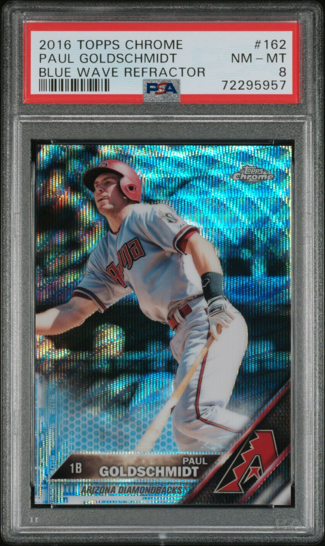2016 Topps TOPPS CHROME Refractor #162 Paul Goldschmidt front