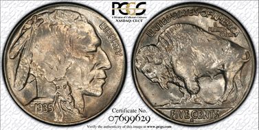 1935-S 5C MS66