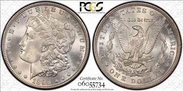 1896 $1 MS66