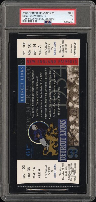 PSA 3 cert 72099250