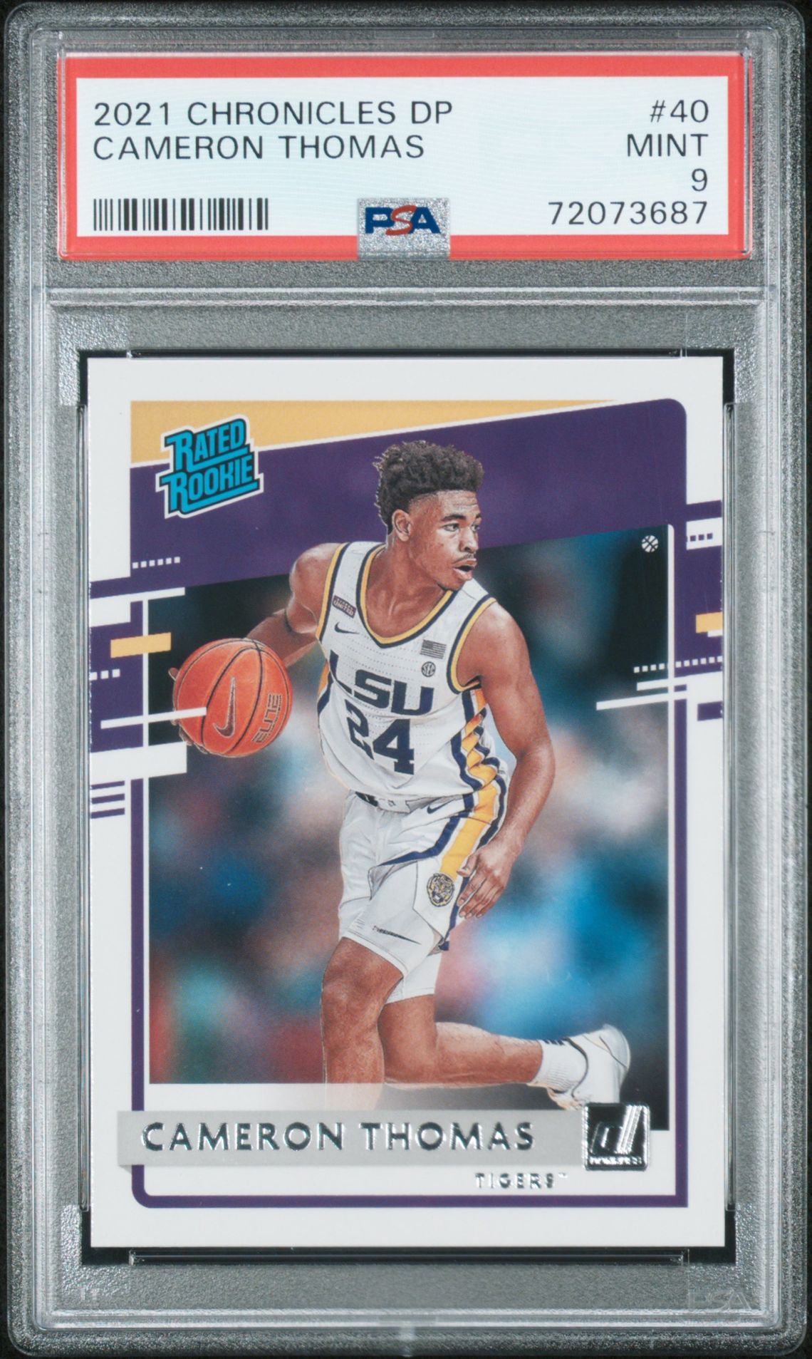2021 Panini Panini Chronicles Draft Picks #40 Cameron Thomas front