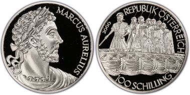 2000 100 Sch Aurelius PR69DCAM