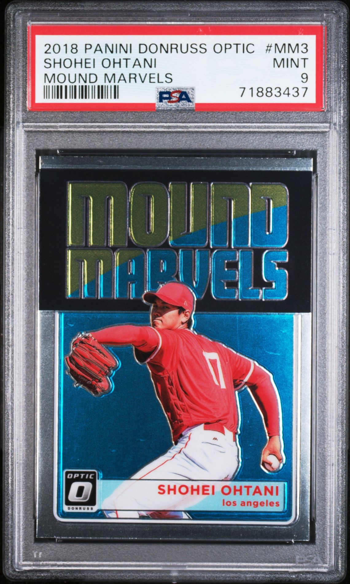2018 Panini PANINI DONRUSS OPTIC MOUND MARVELS #MM3 Shohei Ohtani front