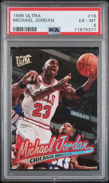 Michael jordan fleer 97 card 2 store of 6