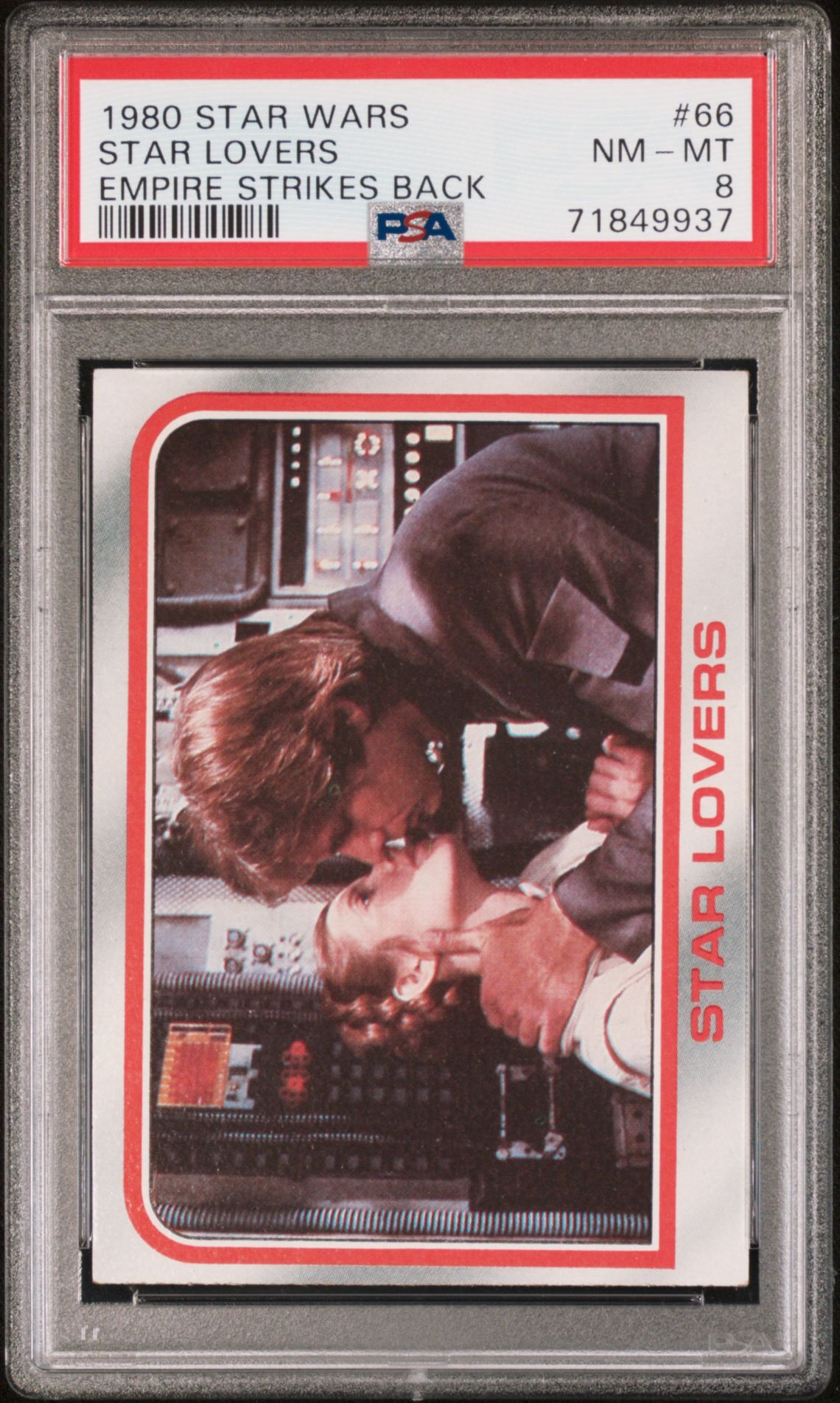 1980 Star Wars STAR WARS EMPIRE STRIKES BACK #66 Star Lovers front