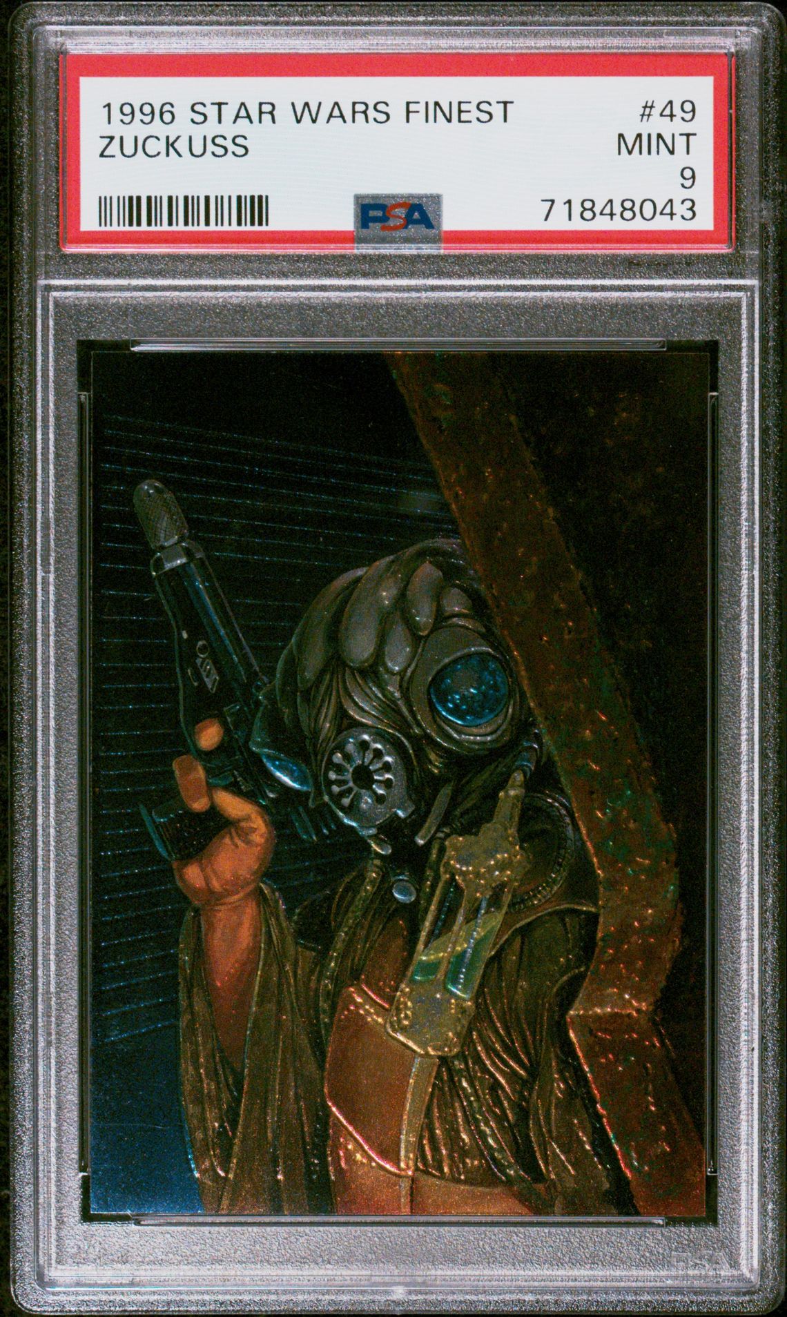 1996 Star Wars STAR WARS FINEST #49 Zuckuss front