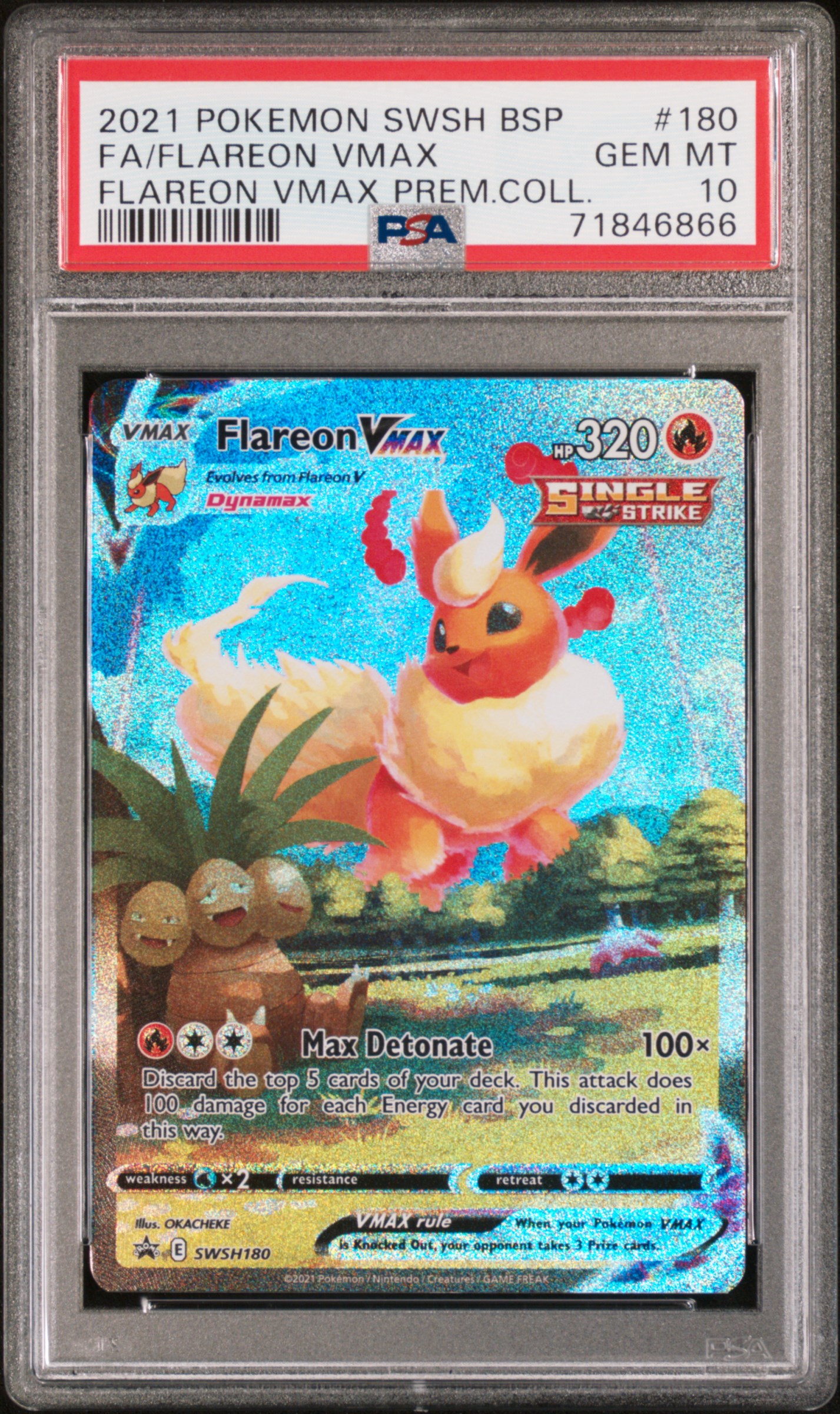 TCG - 2021 Pokemon SWSH Full Art Black Star Promo Flareon/Jolteon ...