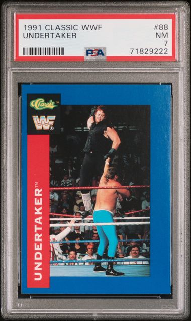 1991 Classic #88 Undertaker Legend front