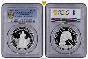 1994 HF 50 Fr St. Gallen Haberling-47a PR70DCAM