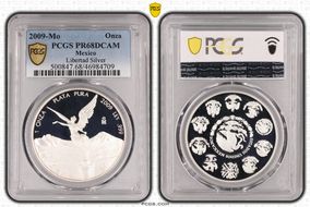 2009-Mo Onza Libertad Ag PR68DCAM