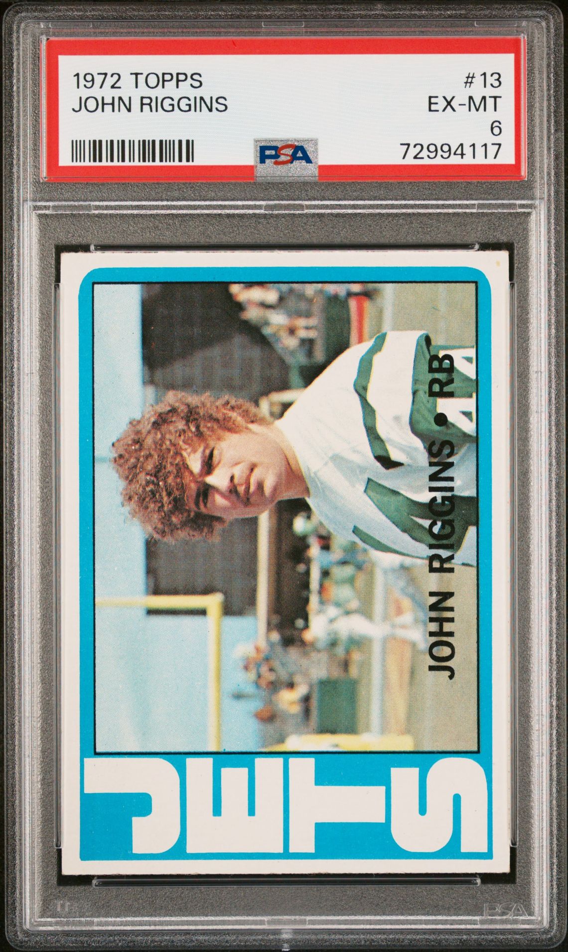 1972 Topps TOPPS #13 John Riggins front