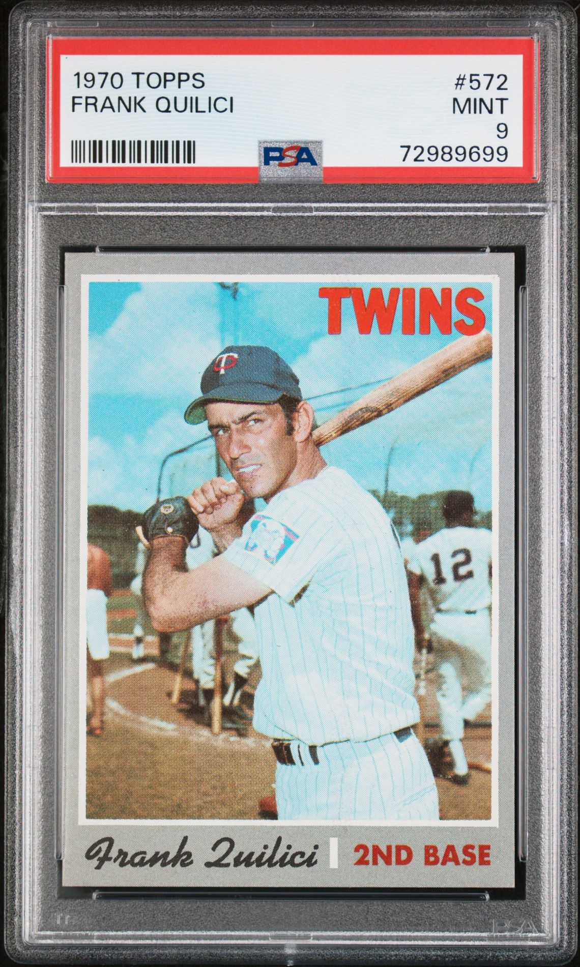 1970 Topps TOPPS #572 Frank Quilici front