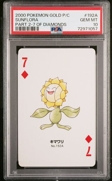 Pokemon Sunflora Psa hot 10