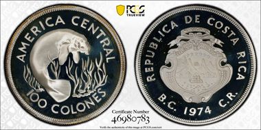 1974 100 Col Manatee PR68DCAM