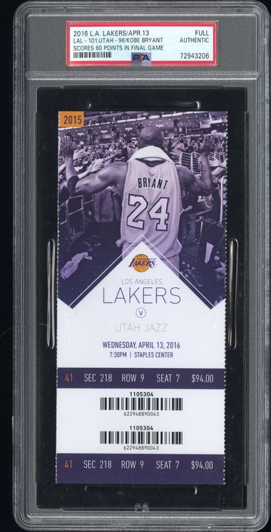 Authentic cert 72943206