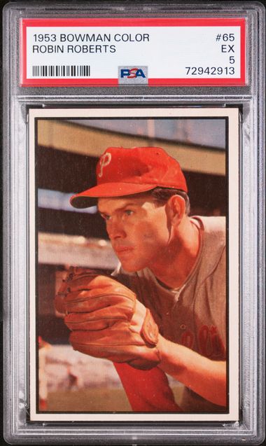 1953 Bowman Color Richie Ashburn