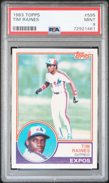 1983 Topps Tim Raines